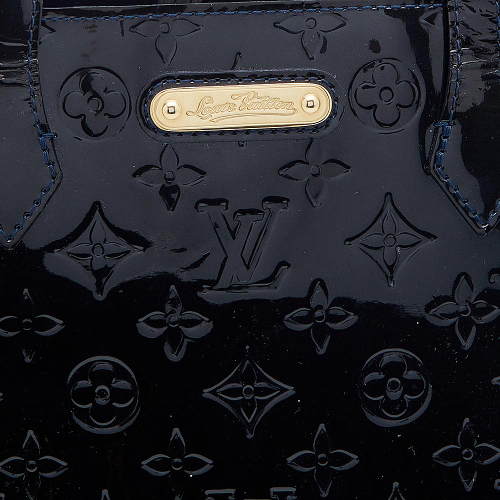 Louis Vuitton Vert Bronze Monogram Vernis Wilshire MM Bag 5