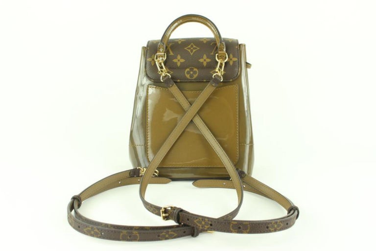 Louis Vuitton Brown/Pink Monogram Canvas And Patent Leather Hot Springs  Backpack Louis Vuitton