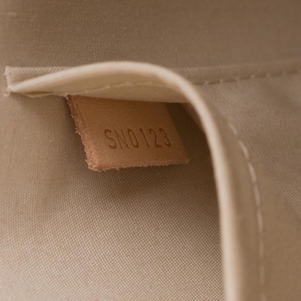 Louis Vuitton Vert Impression Monogram Vernis Alma GM Bag 3