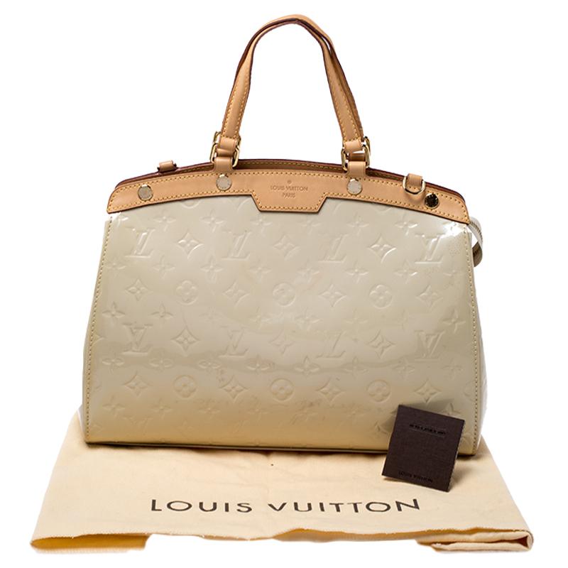 Louis Vuitton Vert Impression Monogram Vernis Brea MM Bag 7