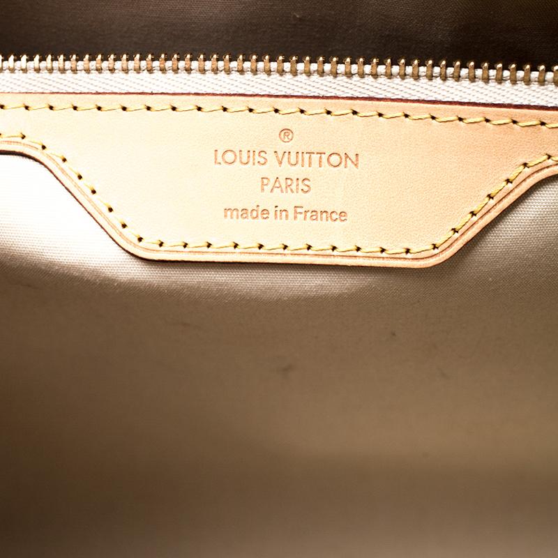 Louis Vuitton Vert Impression Monogram Vernis Brea MM Bag 2