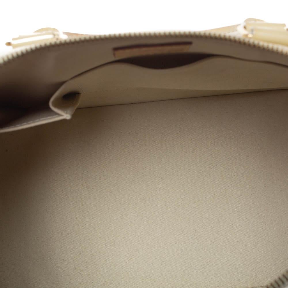 Louis Vuitton Vert Impression Monogram Vernis Leather Alma PM Bag 1