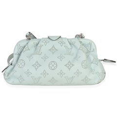 Louis Vuitton Vert Lagon Monogram Mahina Scala Mini Pouch