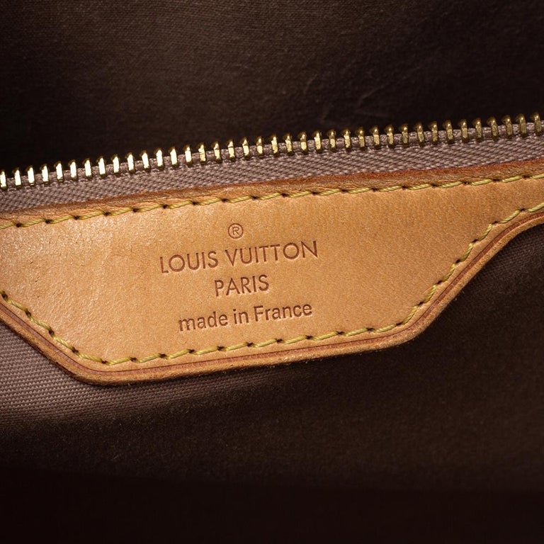 Louis Vuitton Vert Olive Monogram Vernis Brea GM Bag at 1stDibs