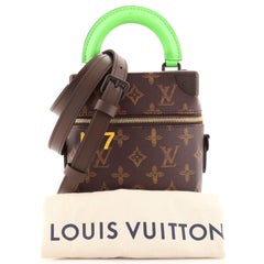Louis Vuitton Vertical Box Trunk Bag No.7 Trunk L'oeil Vintage Monogram Canvas