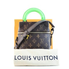 Louis Vuitton Vertical Box Trunk Bag No.7 Trunk L'oeil Vintage Monogram Canvas