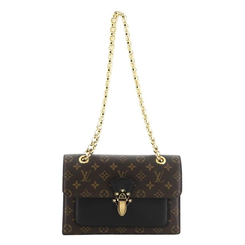 Louis Vuitton  Victoire Handbag Monogram Canvas and Leather
