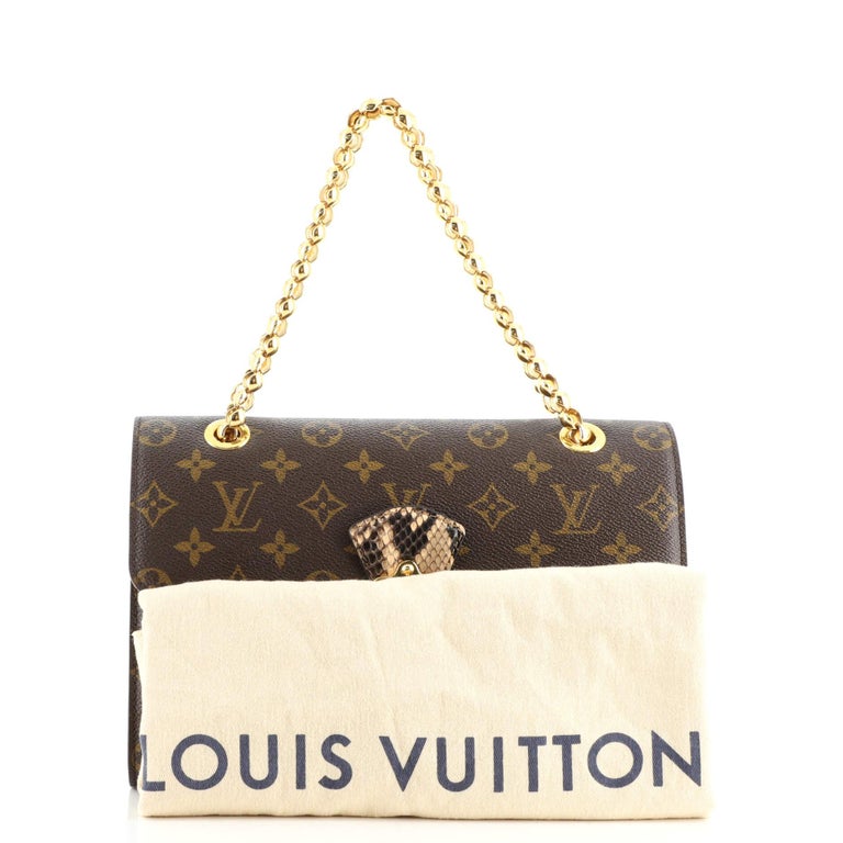 LOUIS VUITTON Victoire Monogram Black Leather Hand Bag at 1stDibs  lv  victoire bag, victoire louis vuitton, louis vuitton small purse