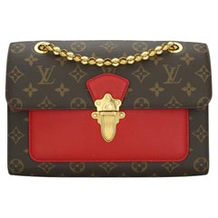 Louis Vuitton Borsa Monogram Victoire con interno rosso ciliegia 2016