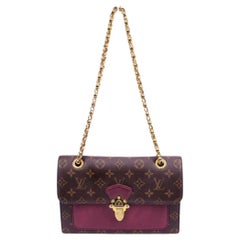 Louis Vuitton Victoire Monogram Canvas Chain Shoulder Bag