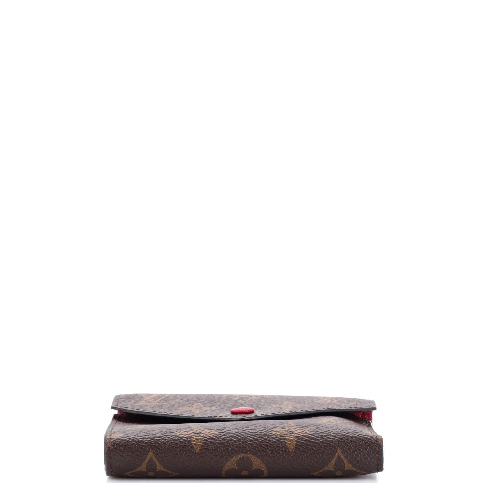 Women's Louis Vuitton Victorine Wallet Monogram Canvas