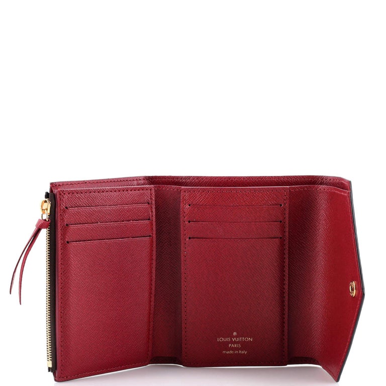 Louis Vuitton Victorine Wallet in Red