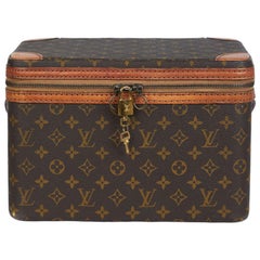 Louis Vuitton Vintage 1960s Train Case No Longer In Production