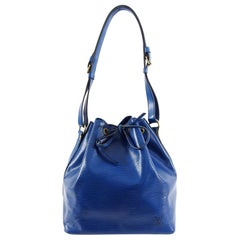 Louis Vuitton Vintage 1992 Blue Epi Petite Noe PM Bag