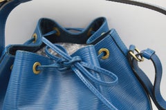 Louis Vuitton Vintage 1995 Blue  Epi Leather Noe Bag