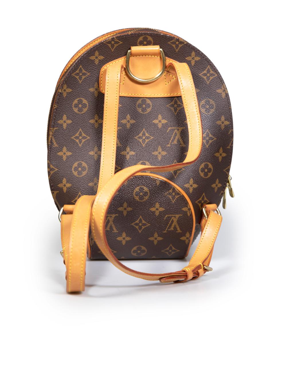 Louis Vuitton Vintage 1999 Brown Ellipse Backpack In Excellent Condition In London, GB