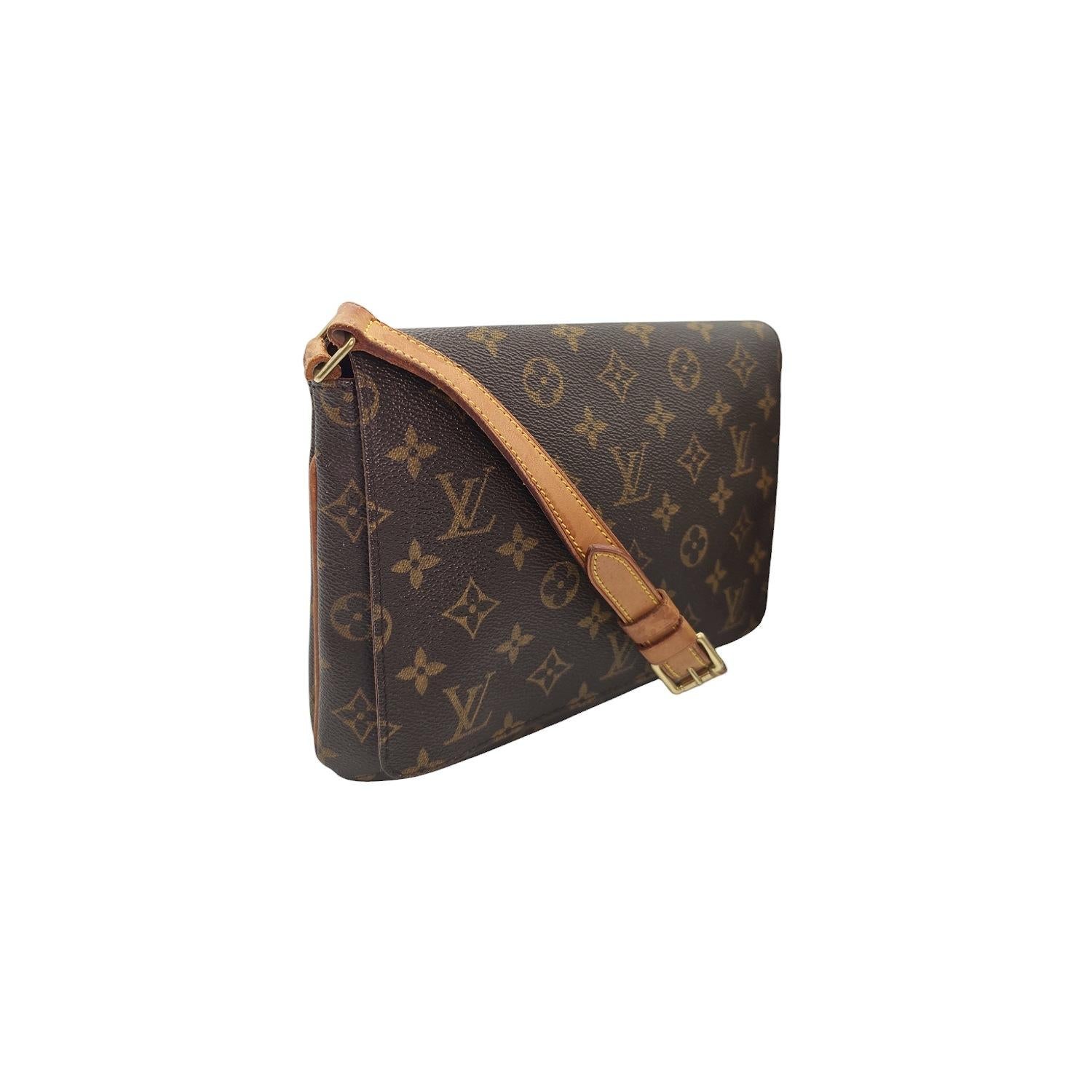 Black Louis Vuitton Vintage 2000s Monogram Musette Tango For Sale