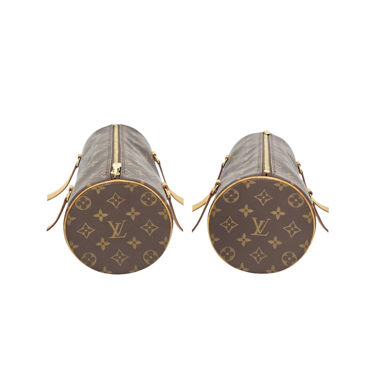 Louis Vuitton Vintage 2003 Monogram Canvas Papillon 28 Bag In Good Condition In Scottsdale, AZ