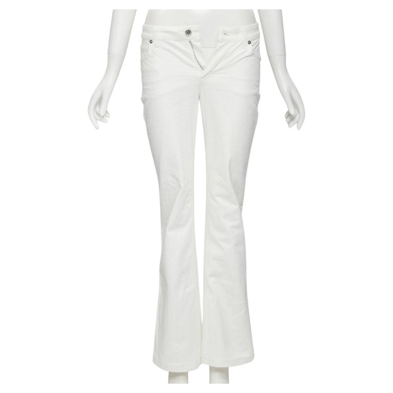 Louis Vuitton Men's 28 Navy Denim Jeans 1222lv31 For Sale at
