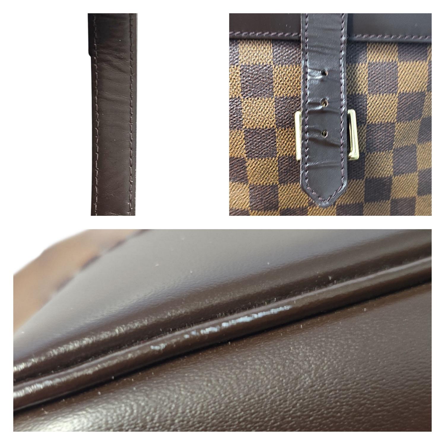 Louis Vuitton Vintage 90s Damier Ebene Soho Backpack en vente 6