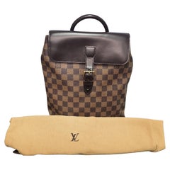 Louis Vuitton Vintage 90s Damier Ebene Soho Backpack