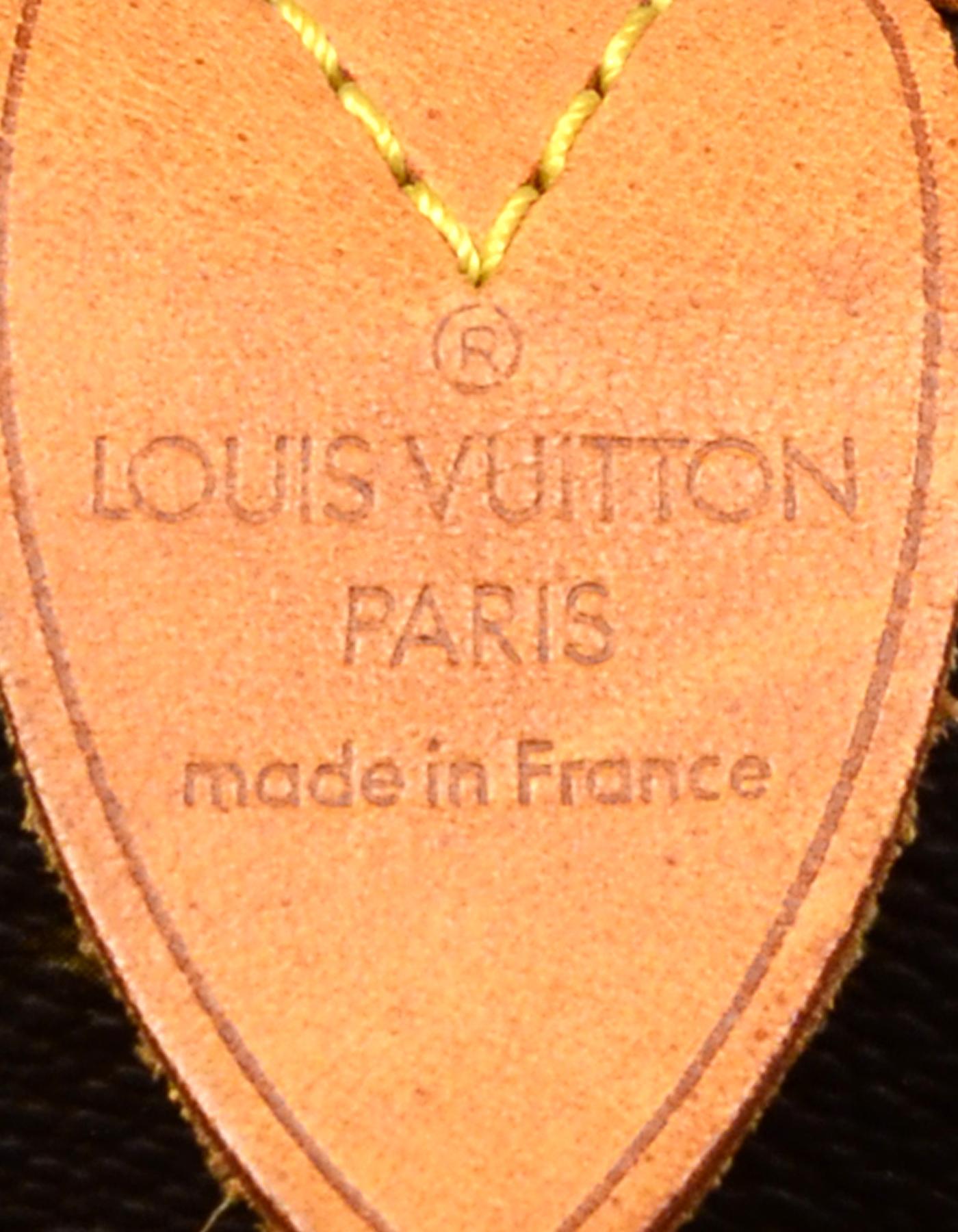 Louis Vuitton Vintage 90's LV Monogram Canvas Speedy 30 Bag In Excellent Condition In New York, NY