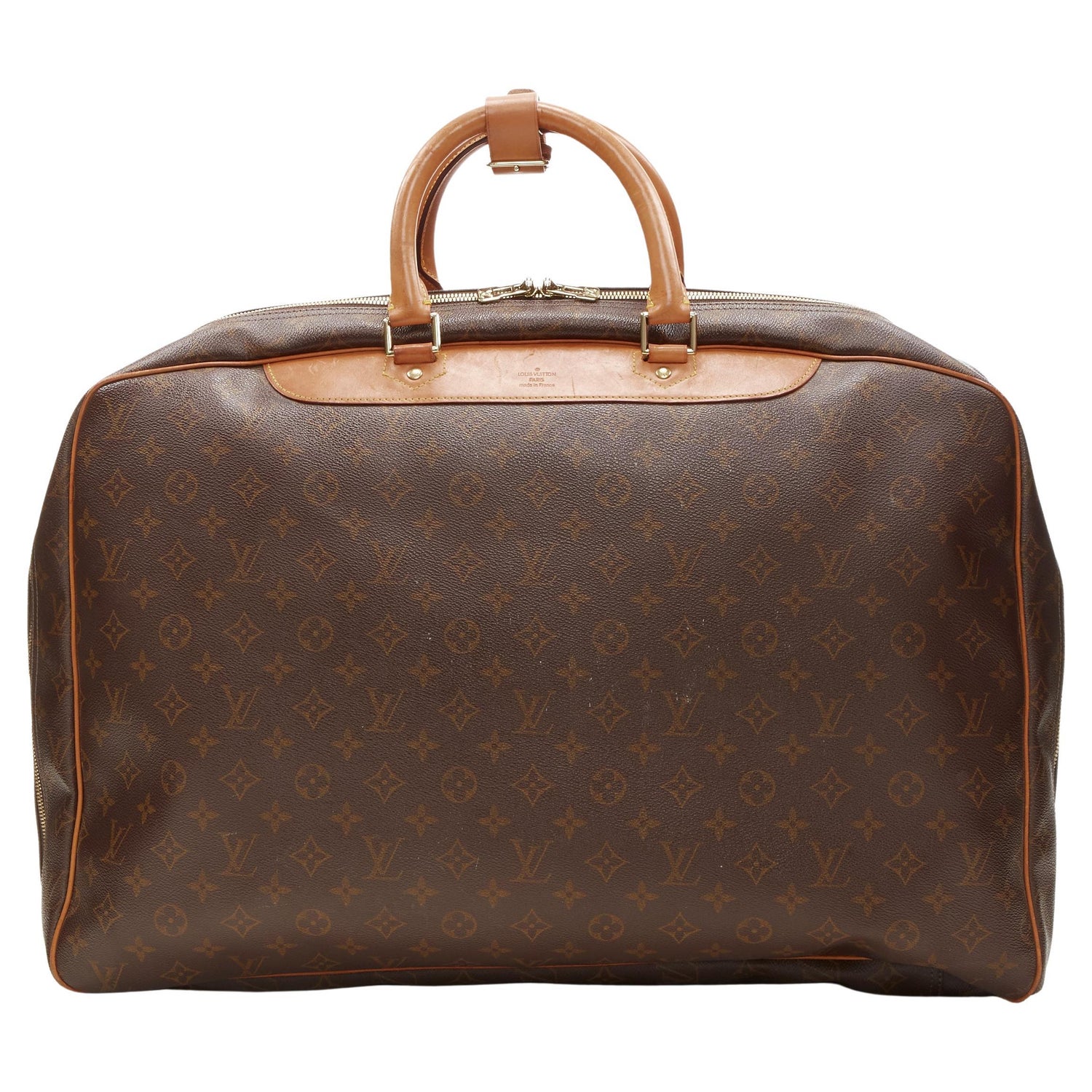 Pegase patent leather travel bag Louis Vuitton Brown in Patent leather -  32474904