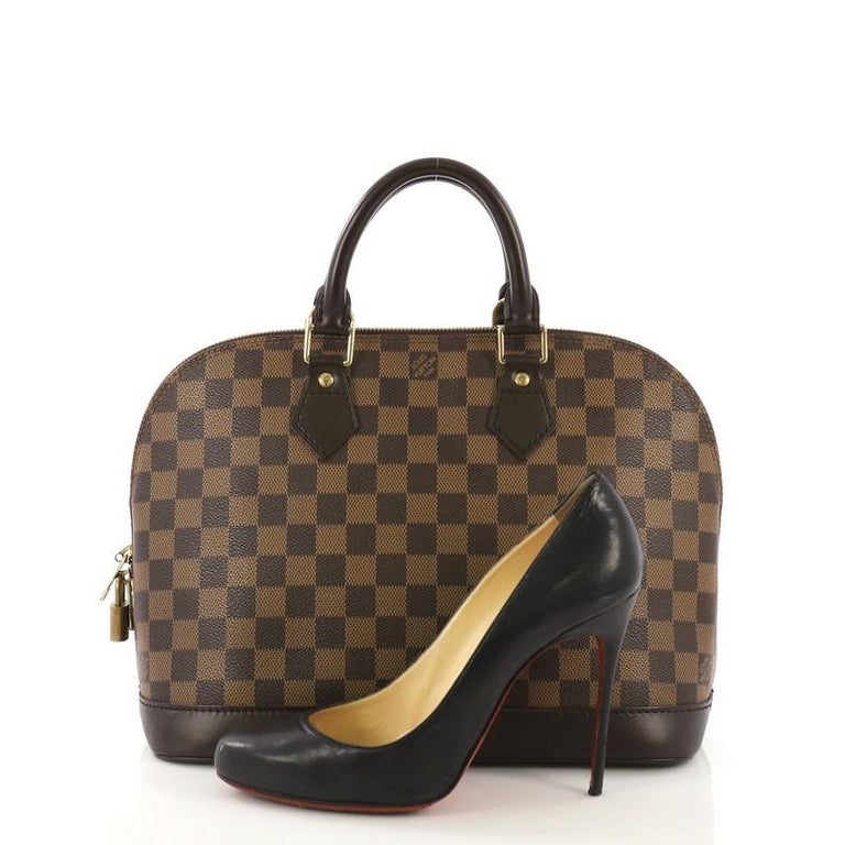 Louis Vuitton Vintage Alma Handbag Damier PM at 1stdibs