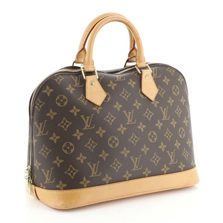 Louis Vuitton Vintage Alma Handbag Damier PM at 1stDibs