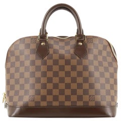 Louis Vuitton Vintage Alma Handbag Damier PM