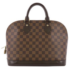 Louis Vuitton Vintage Alma Handbag Damier PM