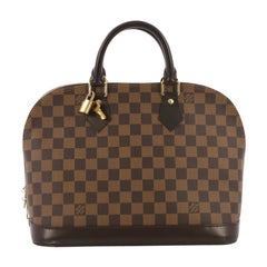 Louis Vuitton Vintage Alma Handbag Damier PM