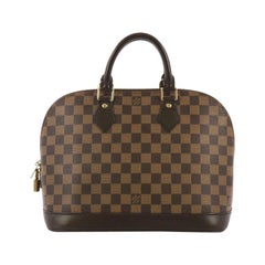 Louis Vuitton Vintage Alma Handbag Damier PM