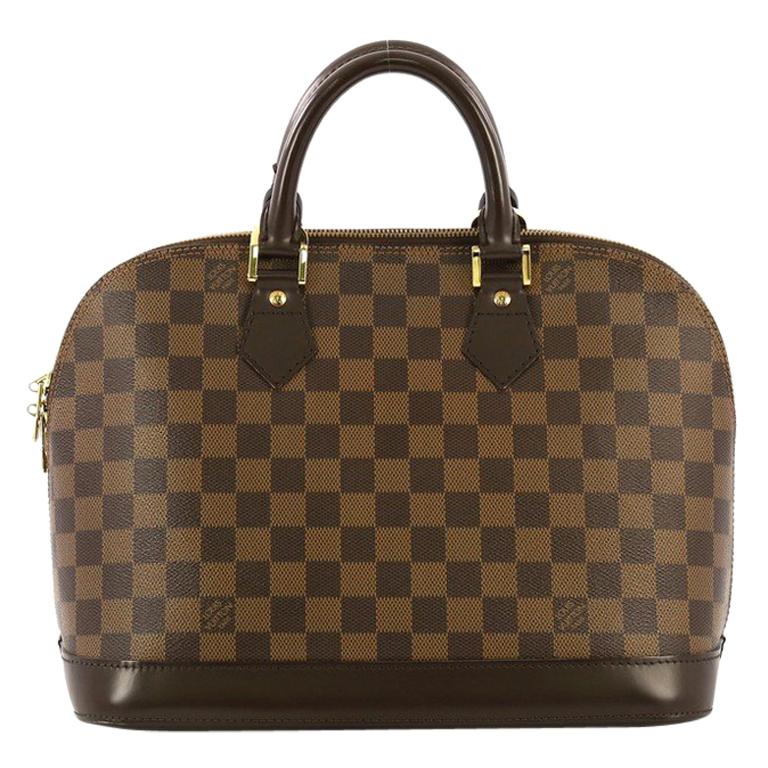 Louis Vuitton Vintage Alma Handbag Damier PM For Sale at 1stdibs