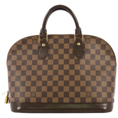 Louis Vuitton Vintage Alma Handbag Damier PM