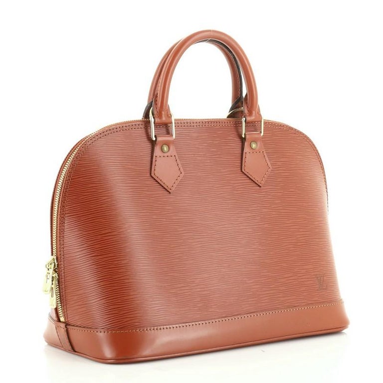 Louis Vuitton Vintage Alma Handbag Epi Leather Pm