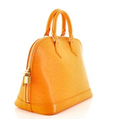 Sac à main Louis Vuitton Vintage Alma en cuir épi PM
