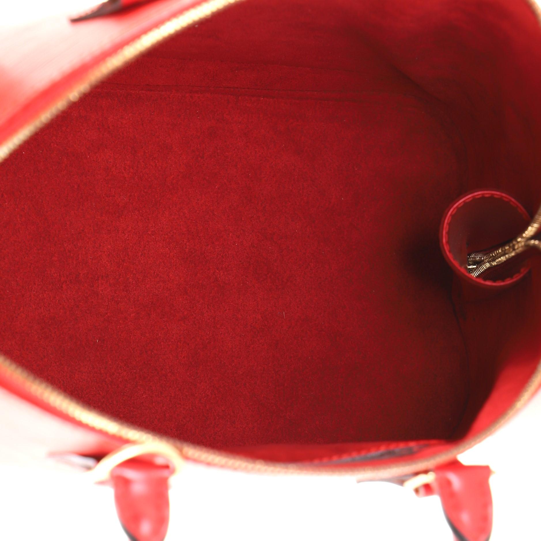 Women's or Men's Louis Vuitton Vintage Alma Handbag Epi Leather PM