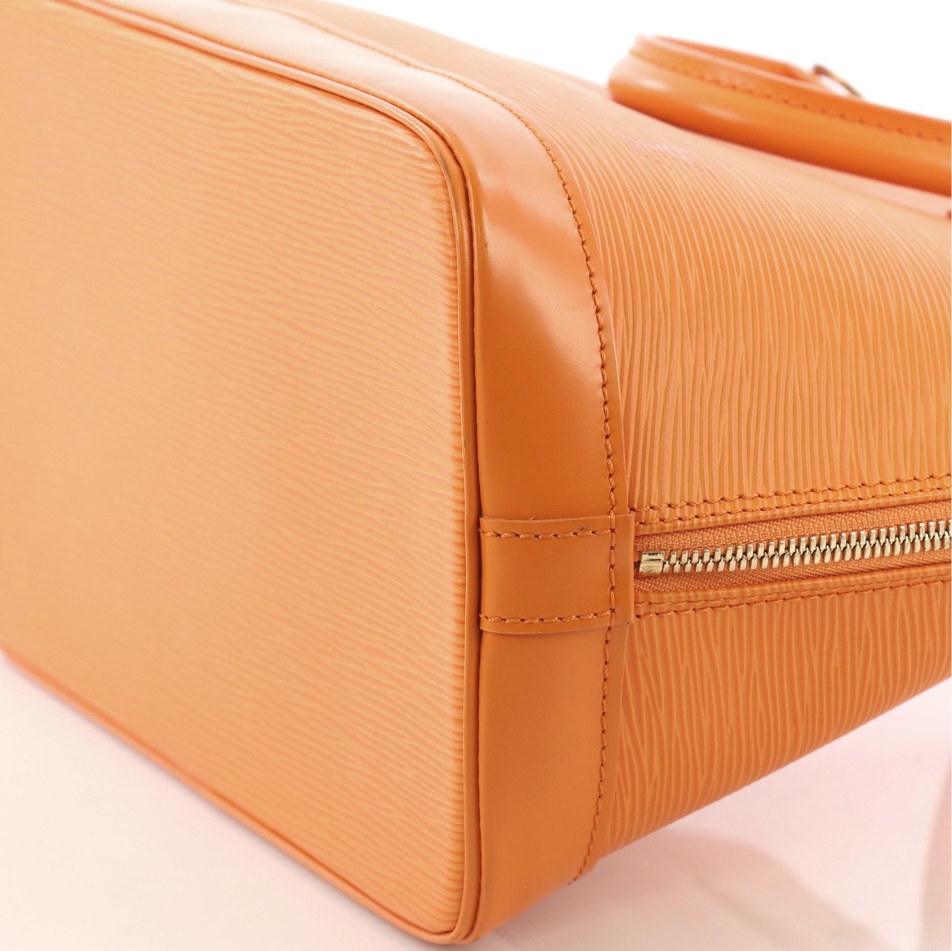 Louis Vuitton Vintage Alma Handbag Epi Leather PM 1