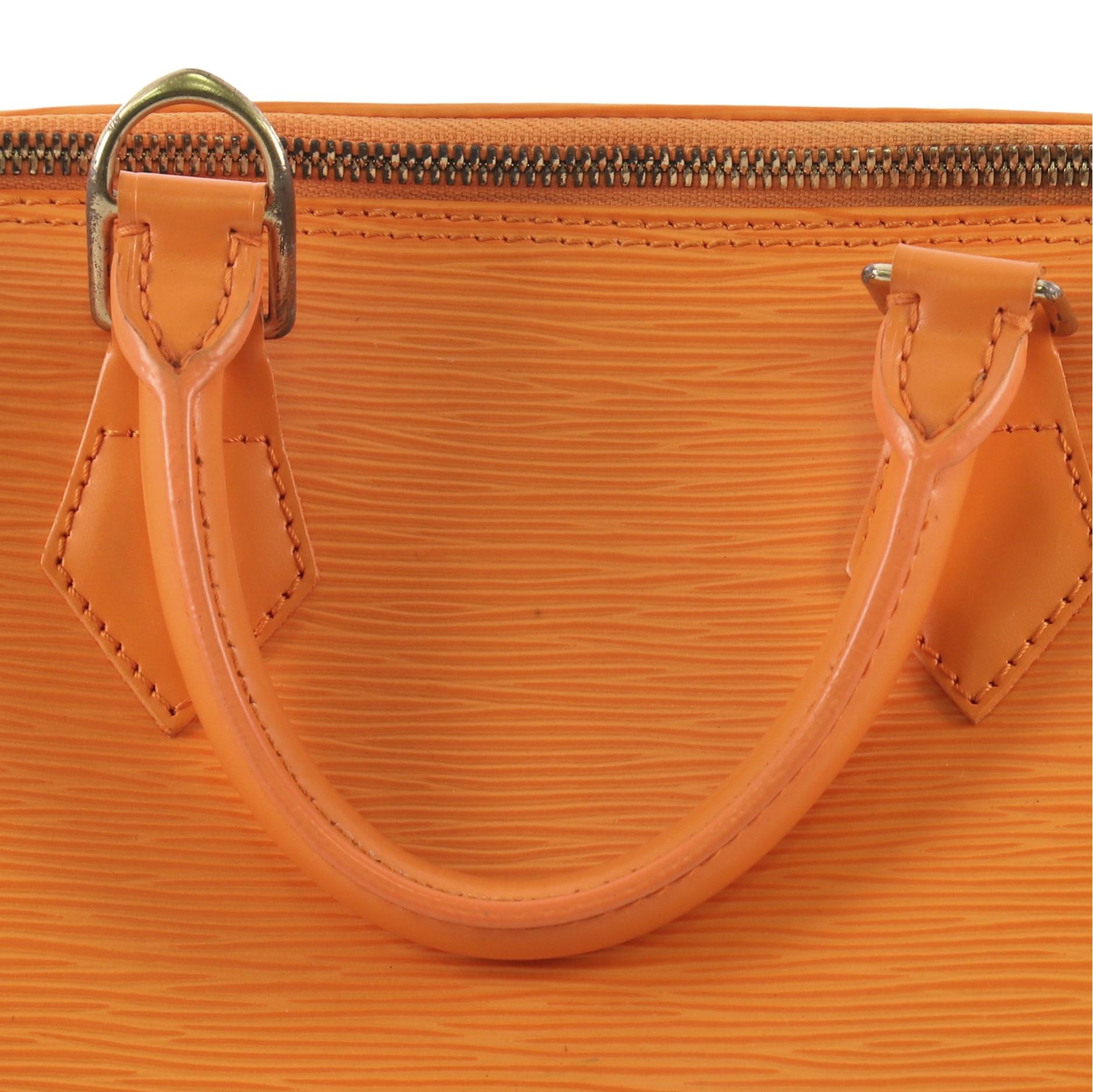 Louis Vuitton Vintage Alma Handbag Epi Leather PM 2
