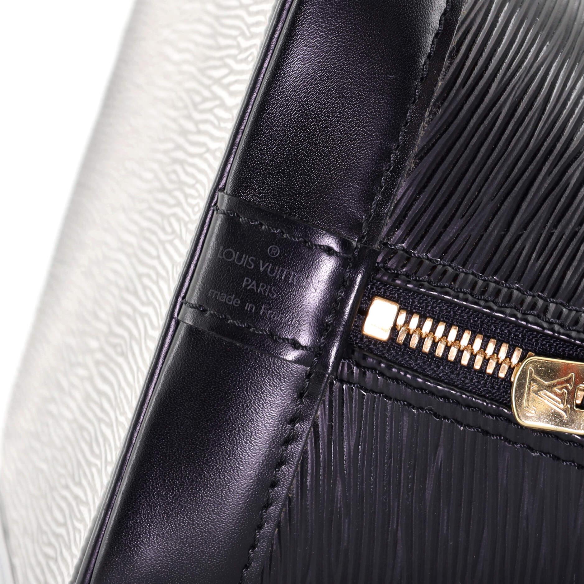 Louis Vuitton Vintage Alma Handbag Epi Leather PM 2