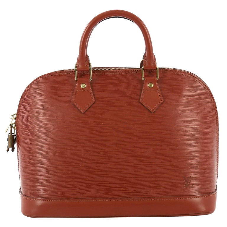 Louis Vuitton Jaipur Ostrich Alma BB Bag