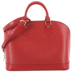 Louis Vuitton Vintage Alma Handbag Epi Leather PM