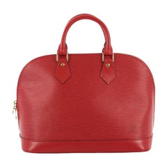 Louis Vuitton Vintage Alma Handbag Epi Leather PM