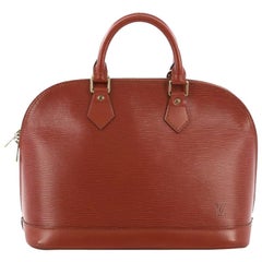 Louis Vuitton Vintage Alma Handbag Epi Leather PM