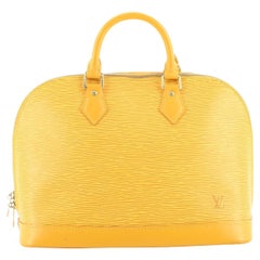 Louis Vuitton Vintage Alma Handbag Epi Leather PM