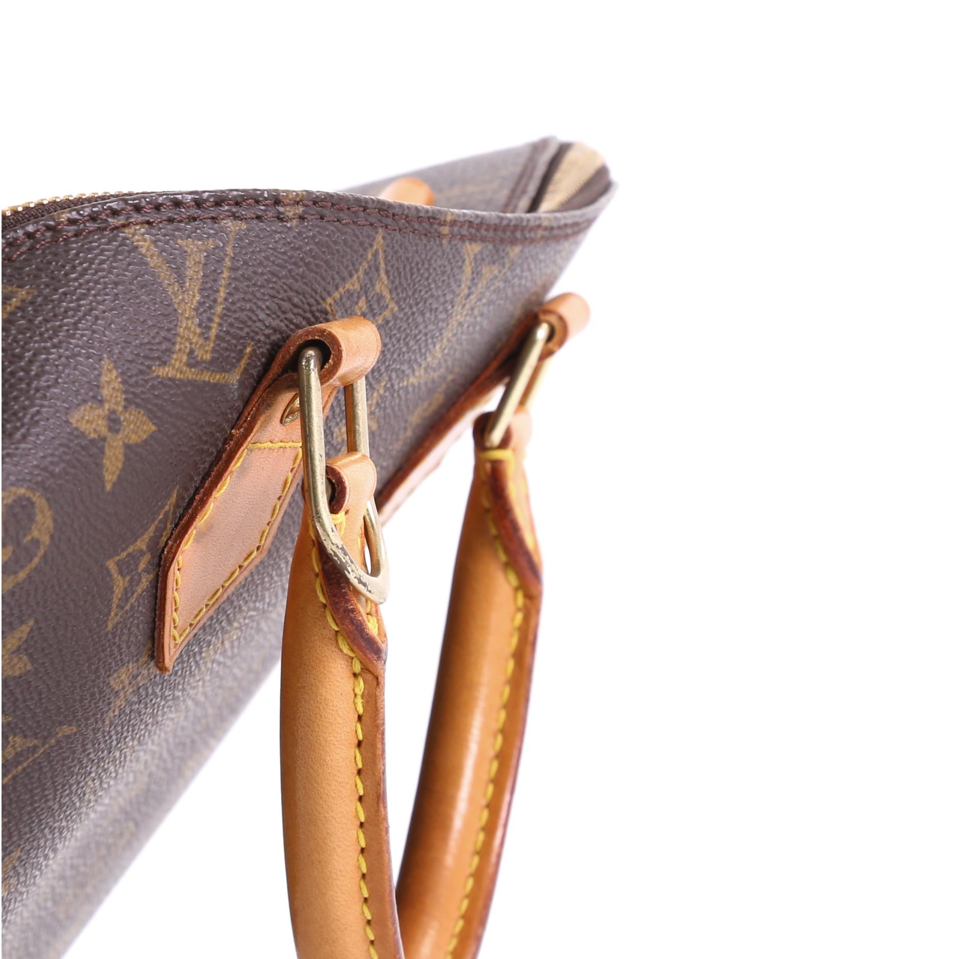 Louis Vuitton Vintage Alma Handbag Monogram Canvas PM 5