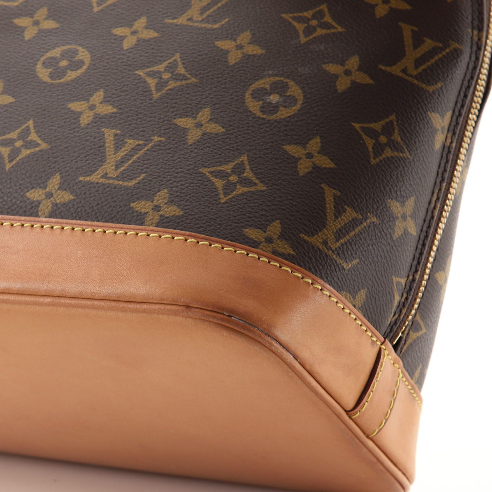 Women's or Men's Louis Vuitton Vintage Alma Handbag Monogram Canvas PM