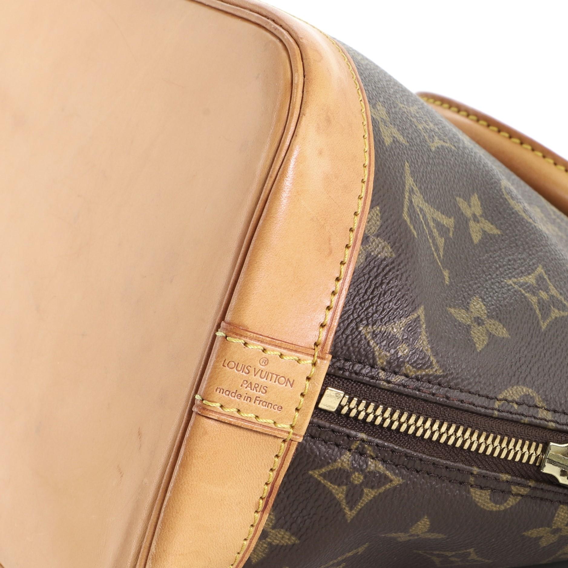 Louis Vuitton Vintage Alma Handbag Monogram Canvas PM 3