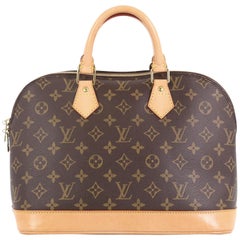 Louis Vuitton Vintage Alma Handbag Monogram Canvas PM